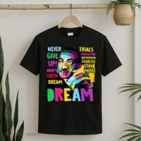 Dream Black History Month Martin Luther King Day T-Shirt thumb 2