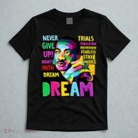 Dream Black History Month Martin Luther King Day T-Shirt thumb 5