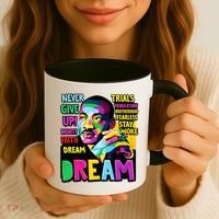 Dream Black History Month Martin Luther King Day Coffee Mug thumb 3