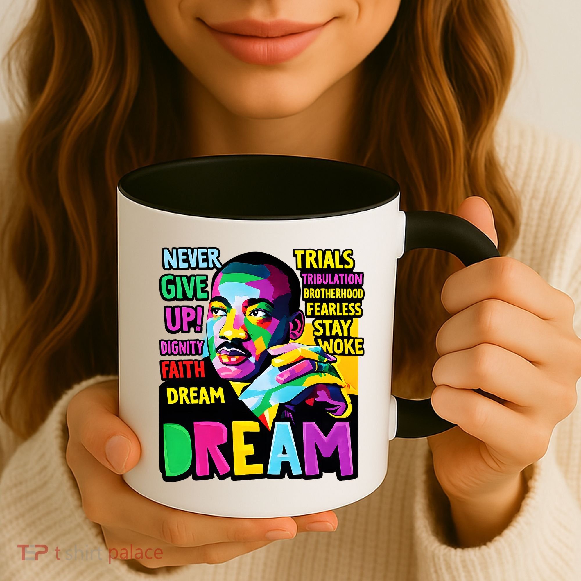 Dream Black History Month Martin Luther King Day Coffee Mug