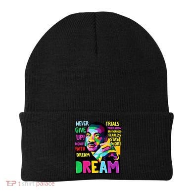 Dream Black History Month Martin Luther King Day Beanie