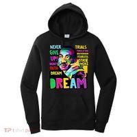 Dream Black History Month Martin Luther King Day Women's Hoodie thumb 0