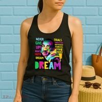 Dream Black History Month Martin Luther King Day Women's Tank Top thumb 2