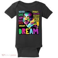 Dream Black History Month Martin Luther King Day Baby Bodysuit thumb 0