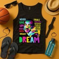 Dream Black History Month Martin Luther King Day Tank Top thumb 4