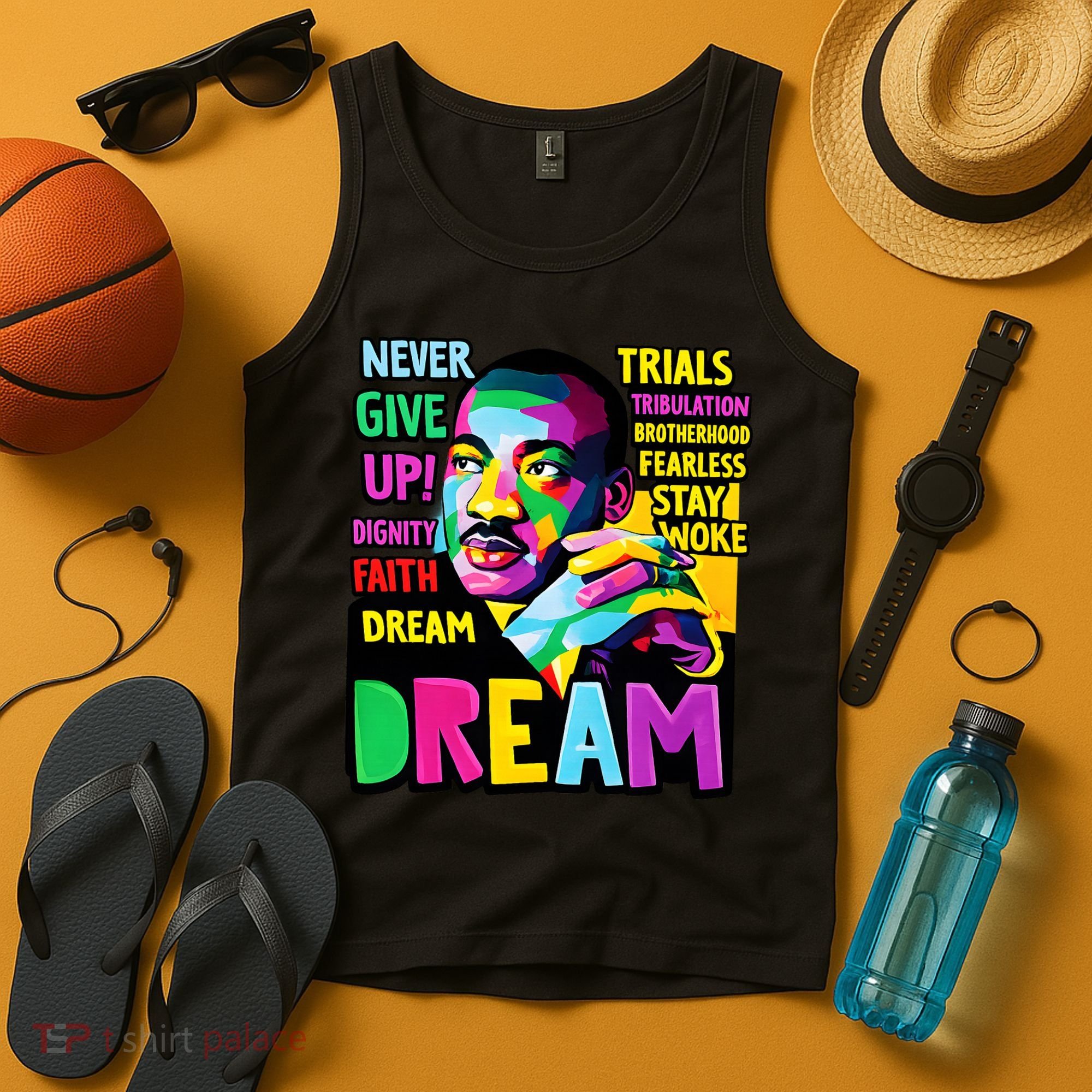 Dream Black History Month Martin Luther King Day Tank Top