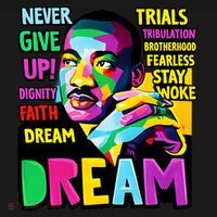 Dream Black History Month Martin Luther King Day Tank Top thumb 6