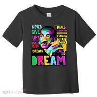 Dream Black History Month Martin Luther King Day Toddler T-Shirt thumb 0