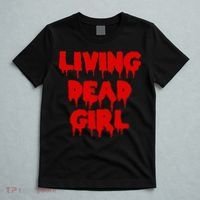Dripping Blood Halloween Zombie Movie Living Dead Girl T-Shirt thumb 5