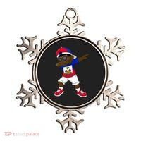 Dabbing Boy Haitian Haiti Flag Kid Dab Dance Ornament thumb 0