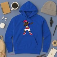 Dabbing Boy Haitian Haiti Flag Kid Dab Dance Hoodie thumb 3