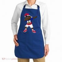 Dabbing Boy Haitian Haiti Flag Kid Dab Dance Apron thumb 2