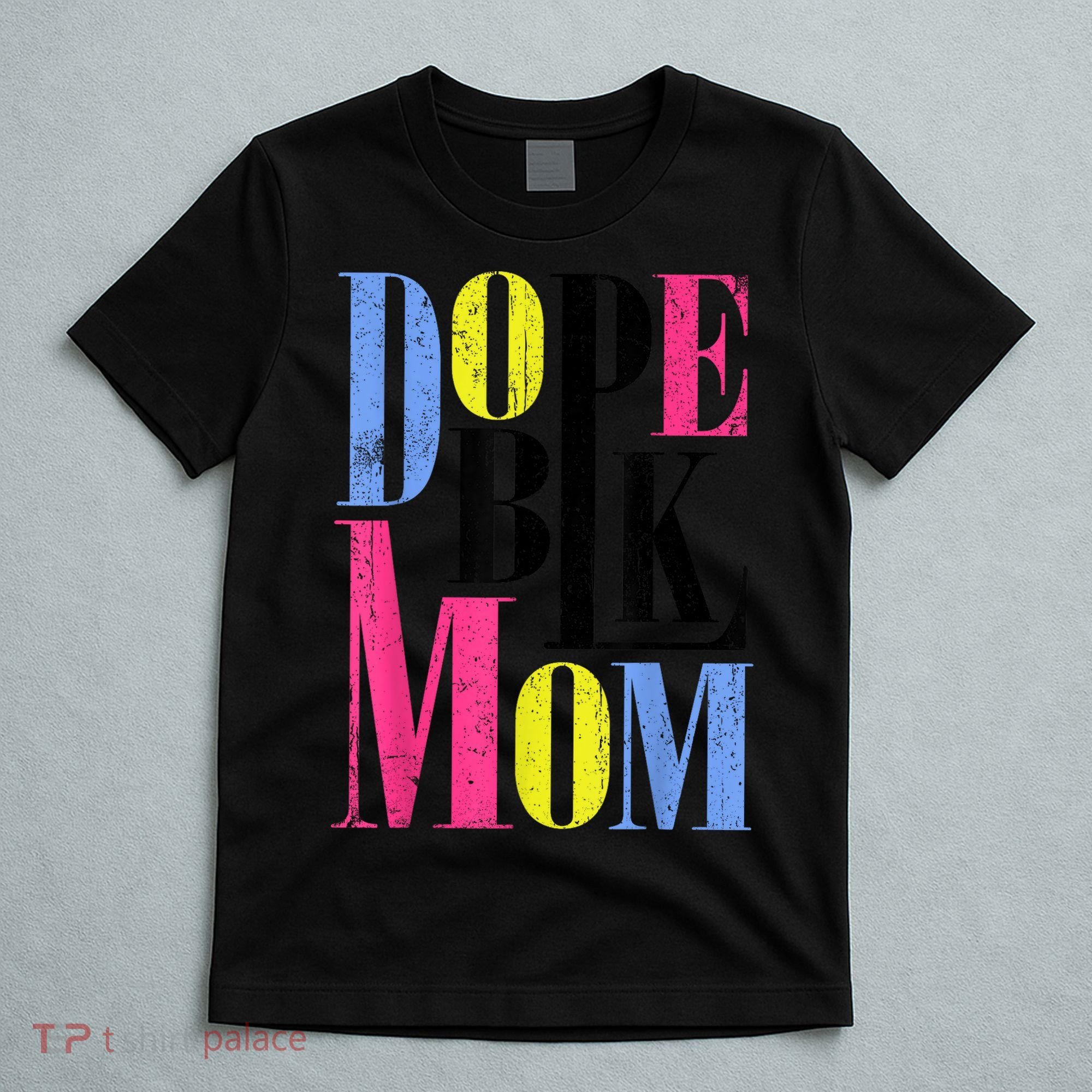 Dope Black History Month African American Mothers Day Retro Girl T-Shirt
