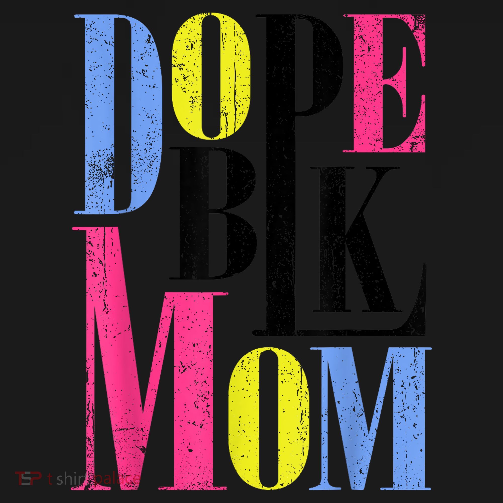 Dope Black History Month African American Mothers Day Retro Girl T-Shirt