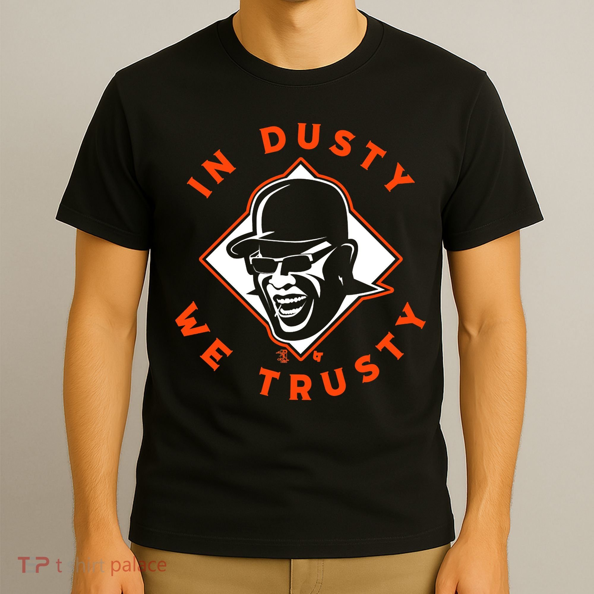 Dusty Baker - In Dusty We Trusty - Houston Baseball T-Shirt