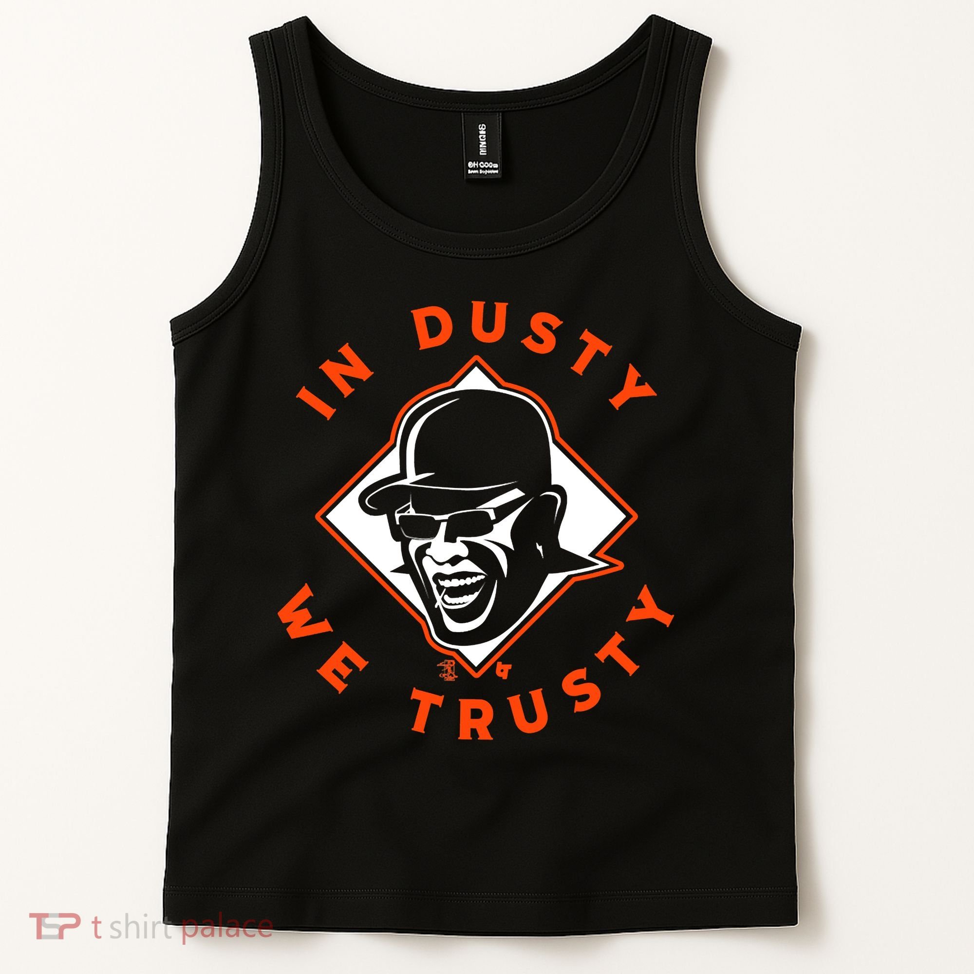 Dusty Baker - In Dusty We Trusty - Houston Baseball Tank Top