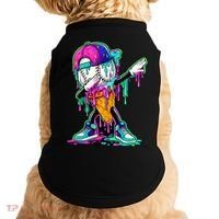 Dripping Baseball Ice Cream Drip Cone Doggie Tank thumb 0