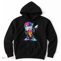 Dripping Baseball Ice Cream Drip Cone Hoodie thumb 0