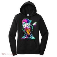 Dripping Baseball Ice Cream Drip Cone Women's Hoodie thumb 0