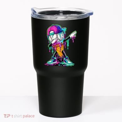 Dripping Baseball Ice Cream Drip Cone Tumbler