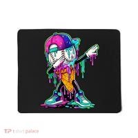 Dripping Baseball Ice Cream Drip Cone Mousepad thumb 0