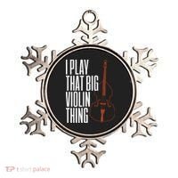 Double Bass I Play That Big Violin Thing Funny Gift Ornament thumb 0