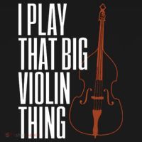 Double Bass I Play That Big Violin Thing Funny Gift Women's Tank Top thumb 5
