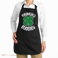 Drinking Buddies Irish Matching ST PATRICKS DAY Beer Drunk Apron thumb 2