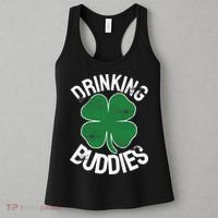 Drinking Buddies Irish Matching ST PATRICKS DAY Beer Drunk Women's Tank Top thumb 3