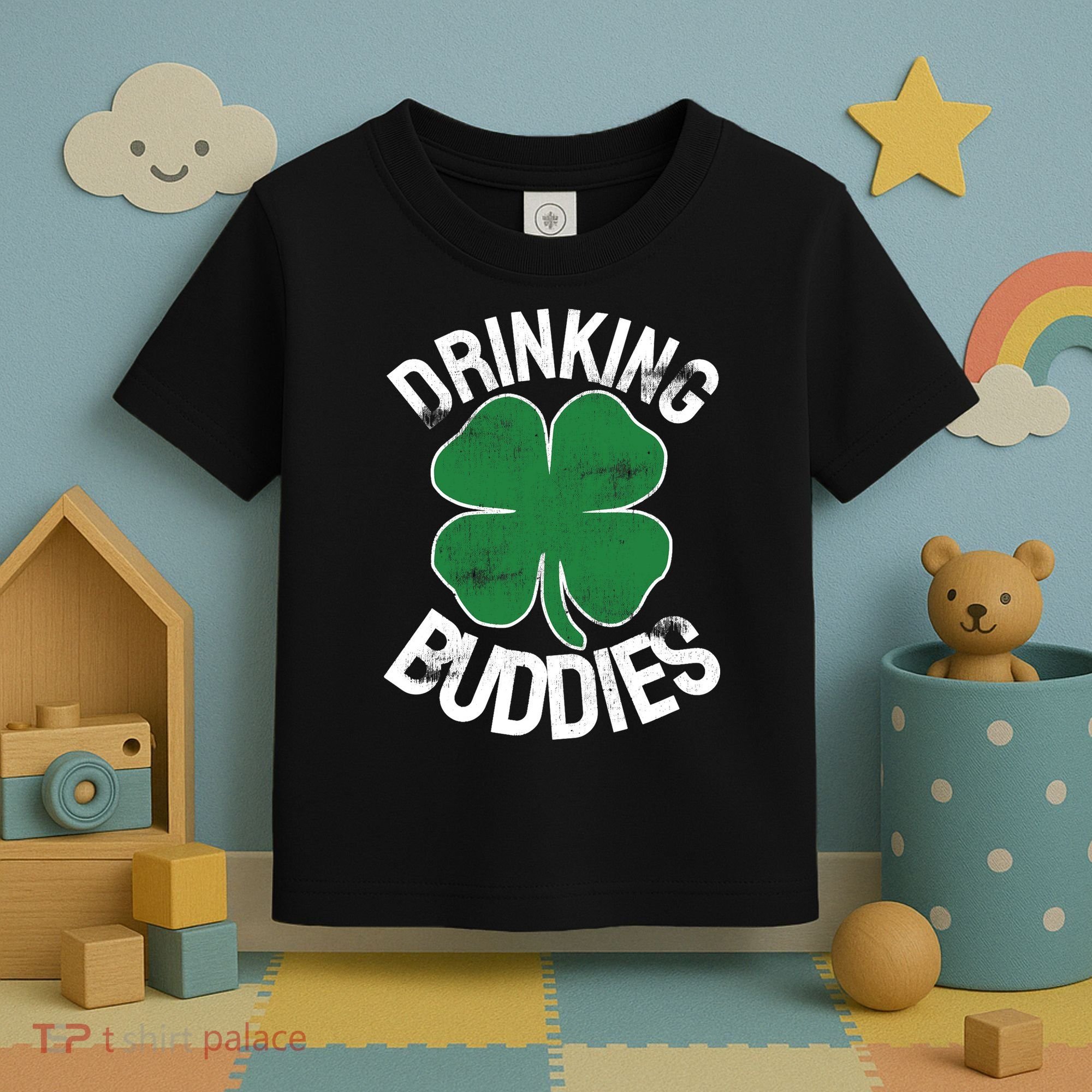 Drinking Buddies Irish Matching ST PATRICKS DAY Beer Drunk Toddler T-Shirt