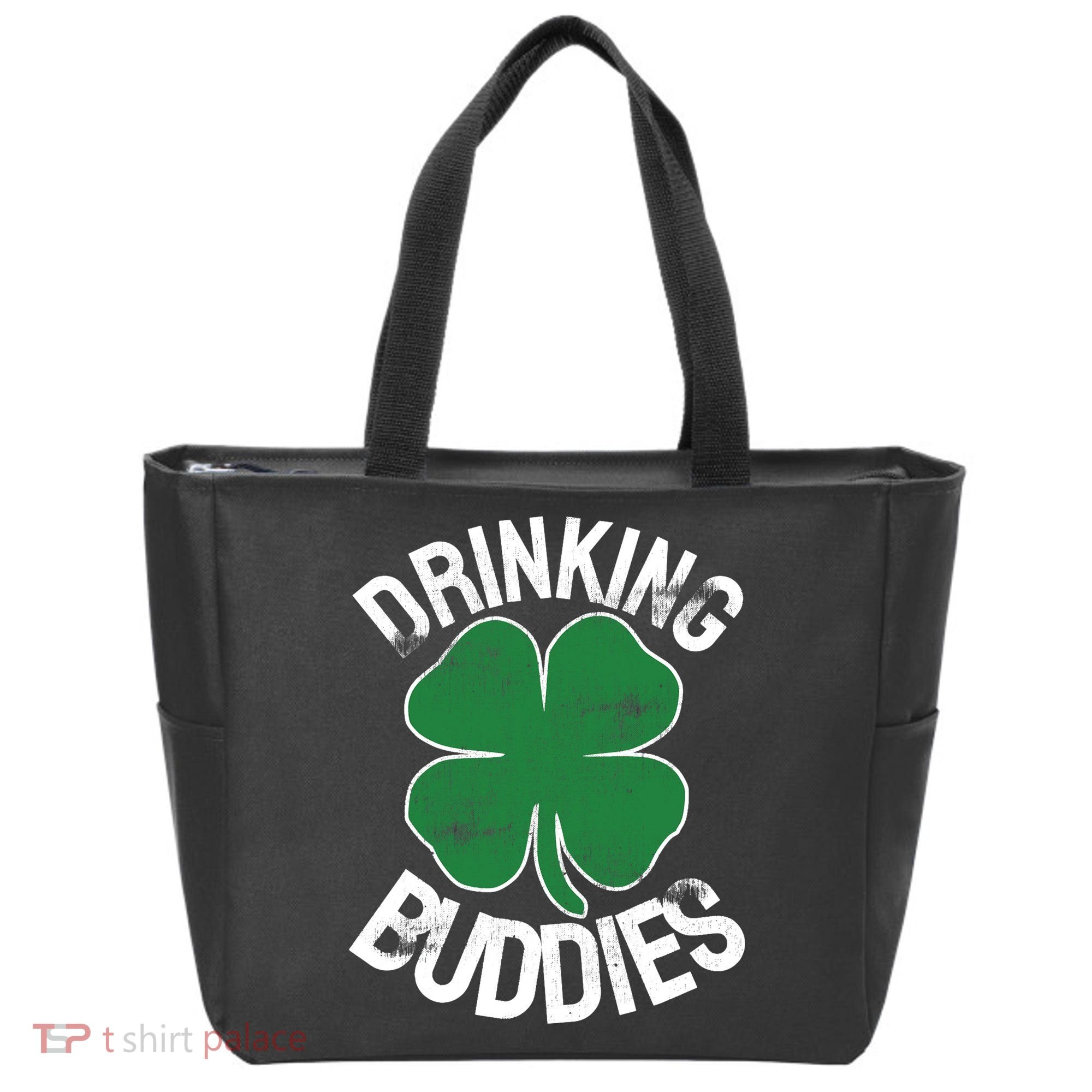 Drinking Buddies Irish Matching ST PATRICKS DAY Beer Drunk Tote Bag