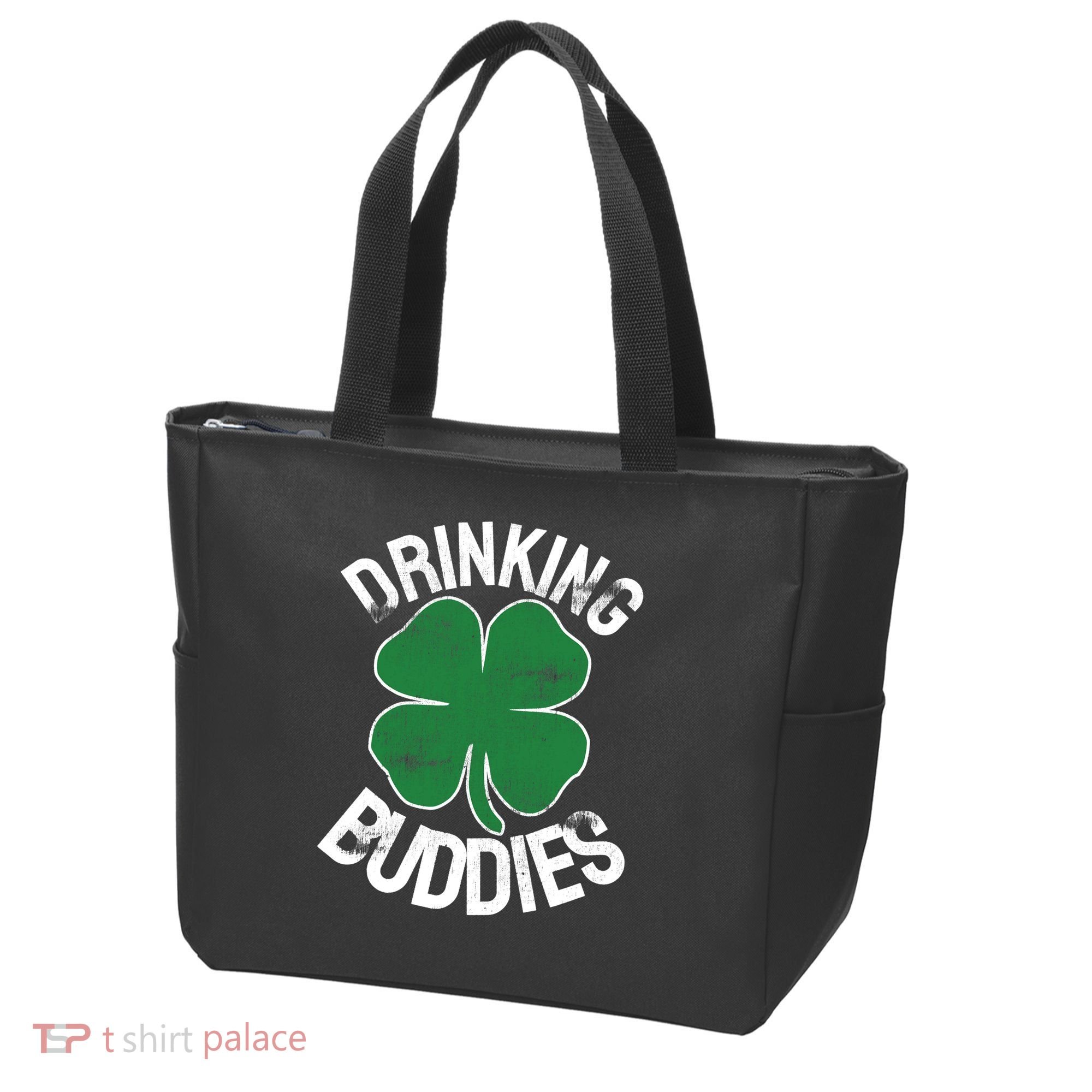 Drinking Buddies Irish Matching ST PATRICKS DAY Beer Drunk Tote Bag