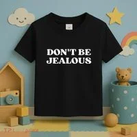 Dont Be Jealous Clothes Aesthetic 2000s Toddler T-Shirt thumb 3