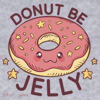 Donut Be Jelly Cute Funny Women's Sweatshirt thumb 2