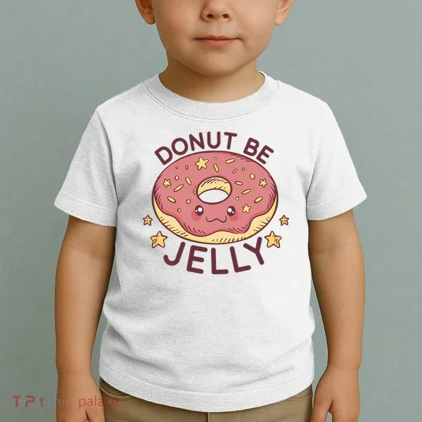 Donut Be Jelly Cute Funny Toddler T-Shirt