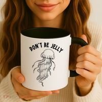 Dont Be Jelly Funny Humor Coffee Mug thumb 3