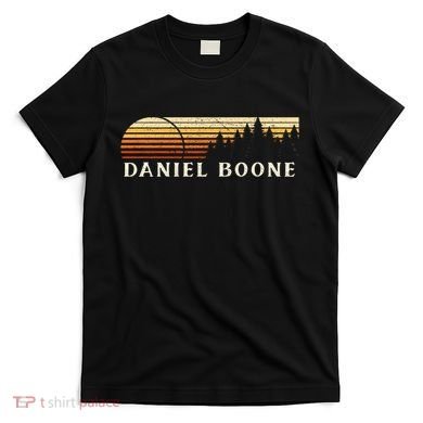 Daniel Boone Ky Vintage Evergreen Sunset Eighties T-Shirt