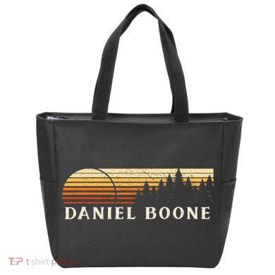 Daniel Boone Ky Vintage Evergreen Sunset Eighties Tote Bag
