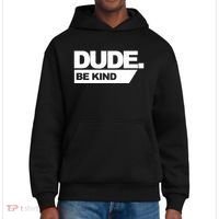 Dude Be Kind Anti Bullying District V.I.T. Heavyweight Hoodie thumb 0