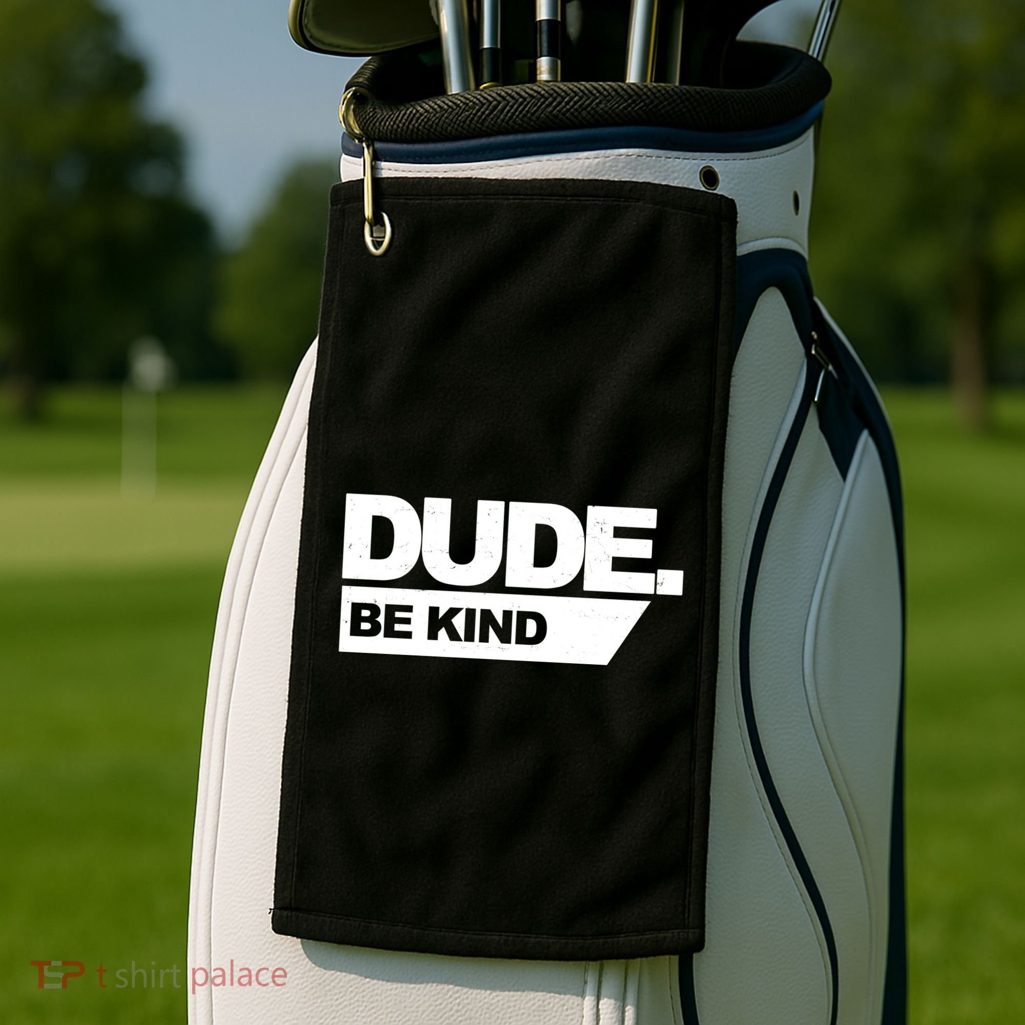 Dude Be Kind Anti Bullying Golf Towel