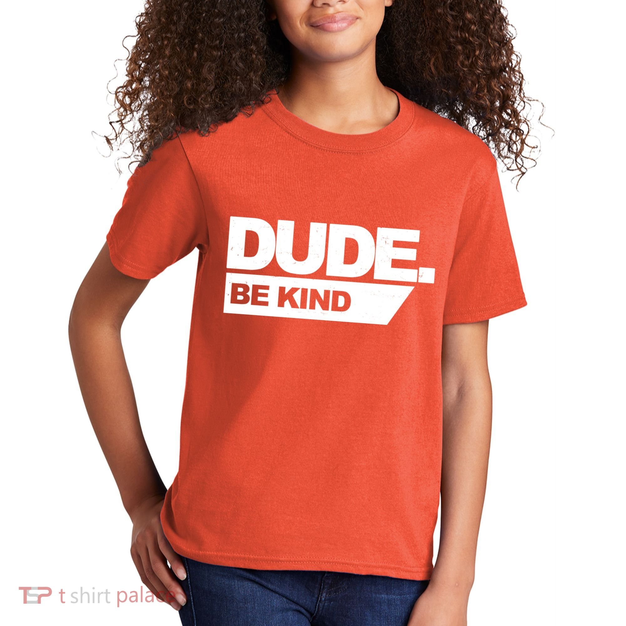 Dude Be Kind Anti Bullying Kids T-Shirt