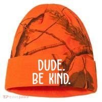 Dude Be Kind Anti Bully Kati Licensed 12" Camo Cuffed Beanie thumb 0