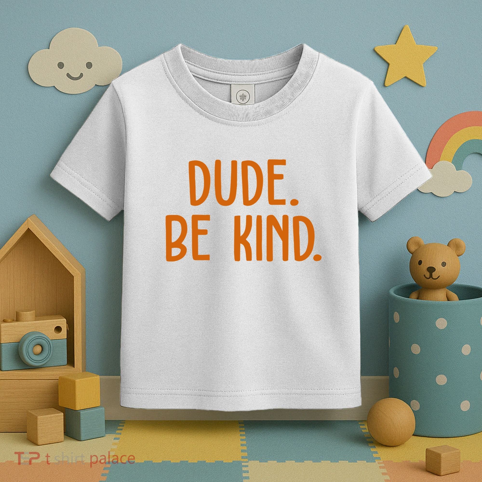 Dude Be Kind Anti Bully Toddler T-Shirt