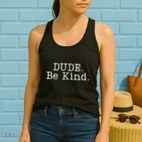 Dude Be Kind Every Child Matters Women's Tank Top thumb 2
