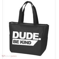 Dude Be Kind Anti Bullying Retro Tote Bag thumb 3