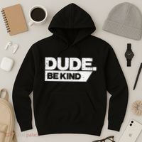 Dude Be Kind Kids Unity Day Orange Anti Bullying Hoodie thumb 3