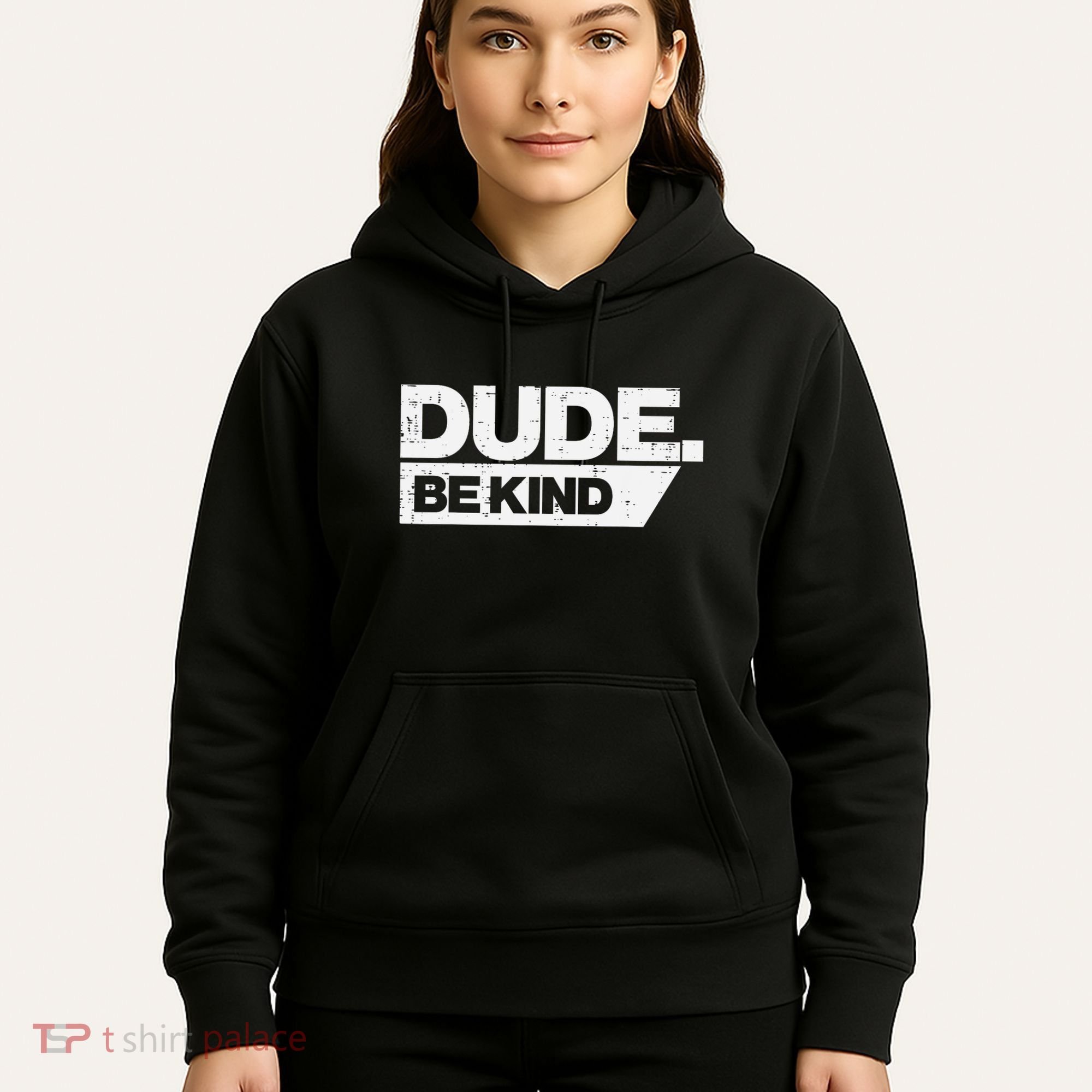 Dude Be Kind Kids Unity Day Orange Anti Bullying Hoodie