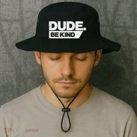 Dude Be Kind Kids Unity Day Orange Anti Bullying Bucket Hat thumb 2