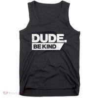 Dude Be Kind Kids Unity Day Orange Anti Bullying Tank Top thumb 0