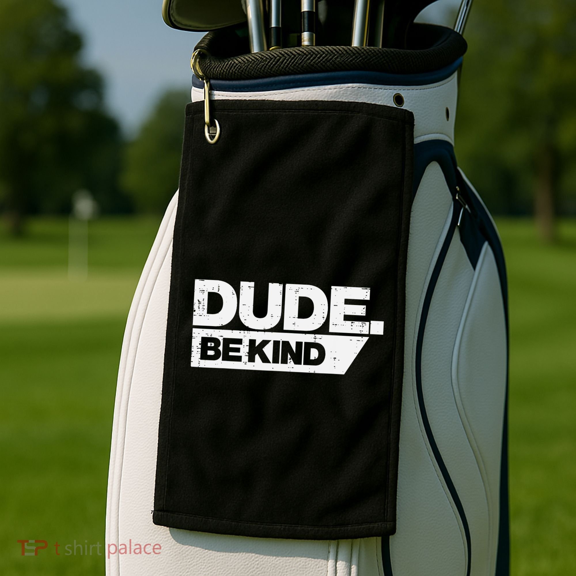 Dude Be Kind Kids Unity Day Orange Anti Bullying Golf Towel